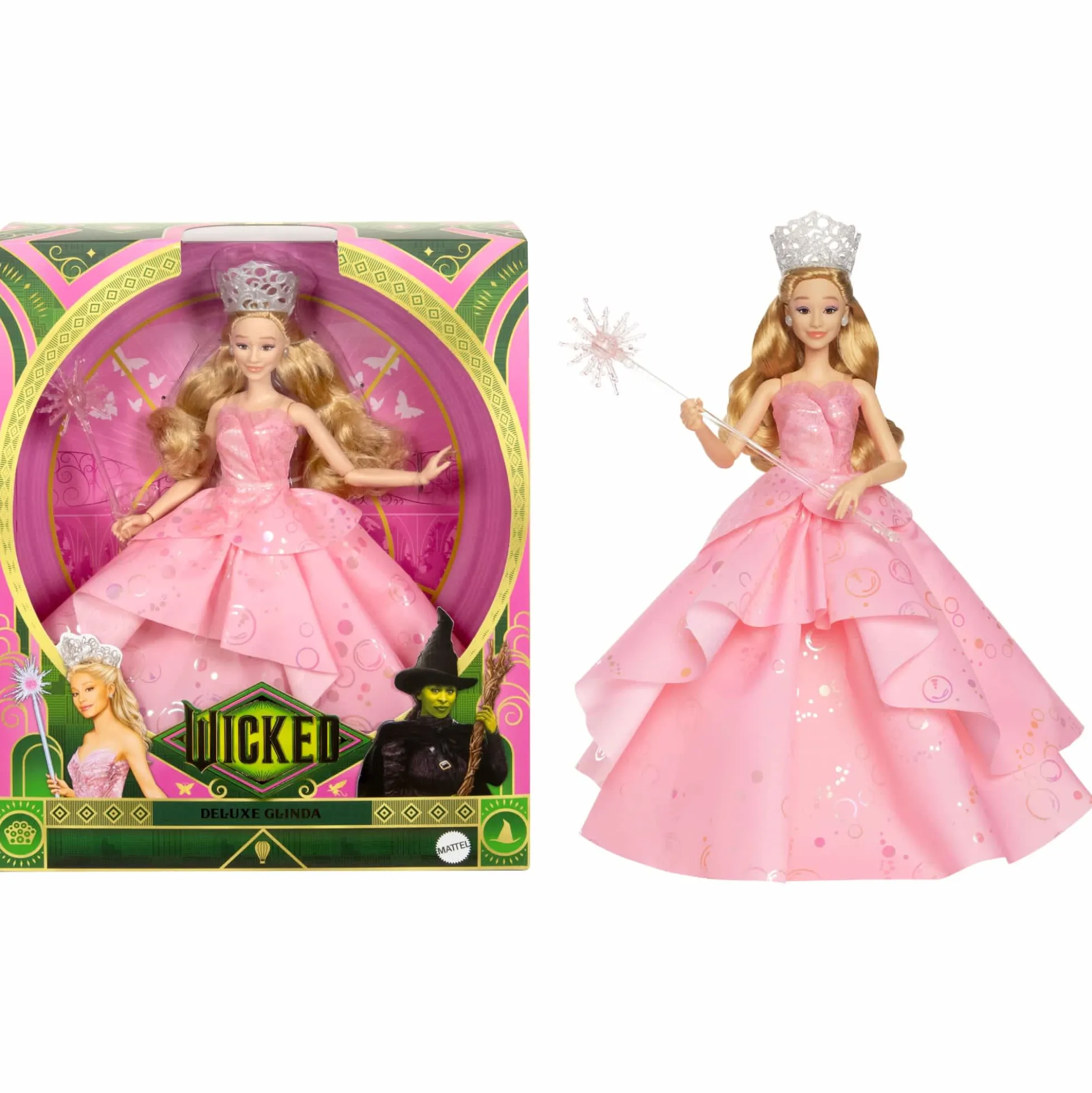 Wicked Deluxe Glinda Fashion Doll and Accessories