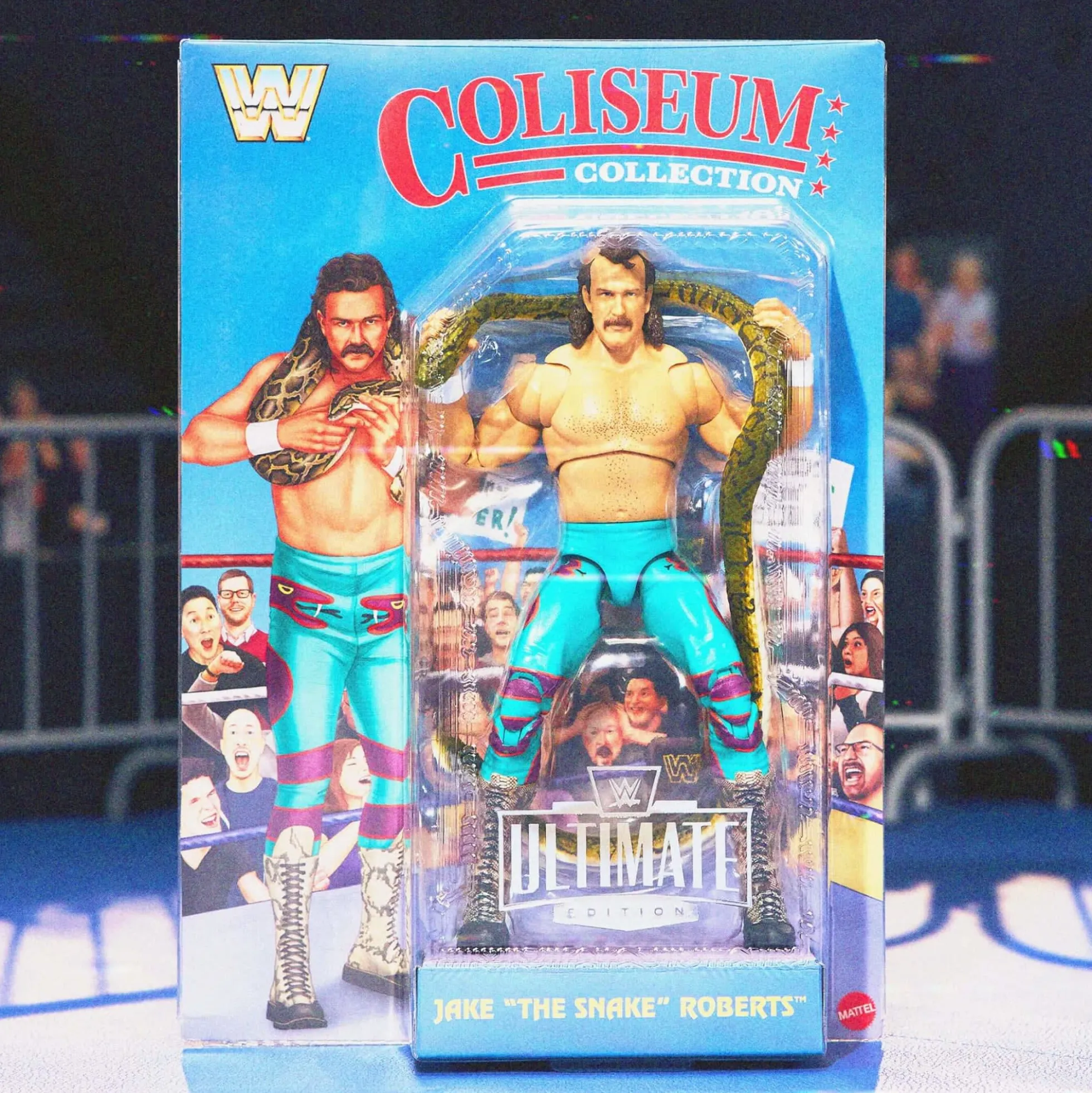 WWE Action Figure Ultimate Edition Coliseum Collection Jake “The Snake” Roberts & “Ravishing” Rick Rude 2-Pack