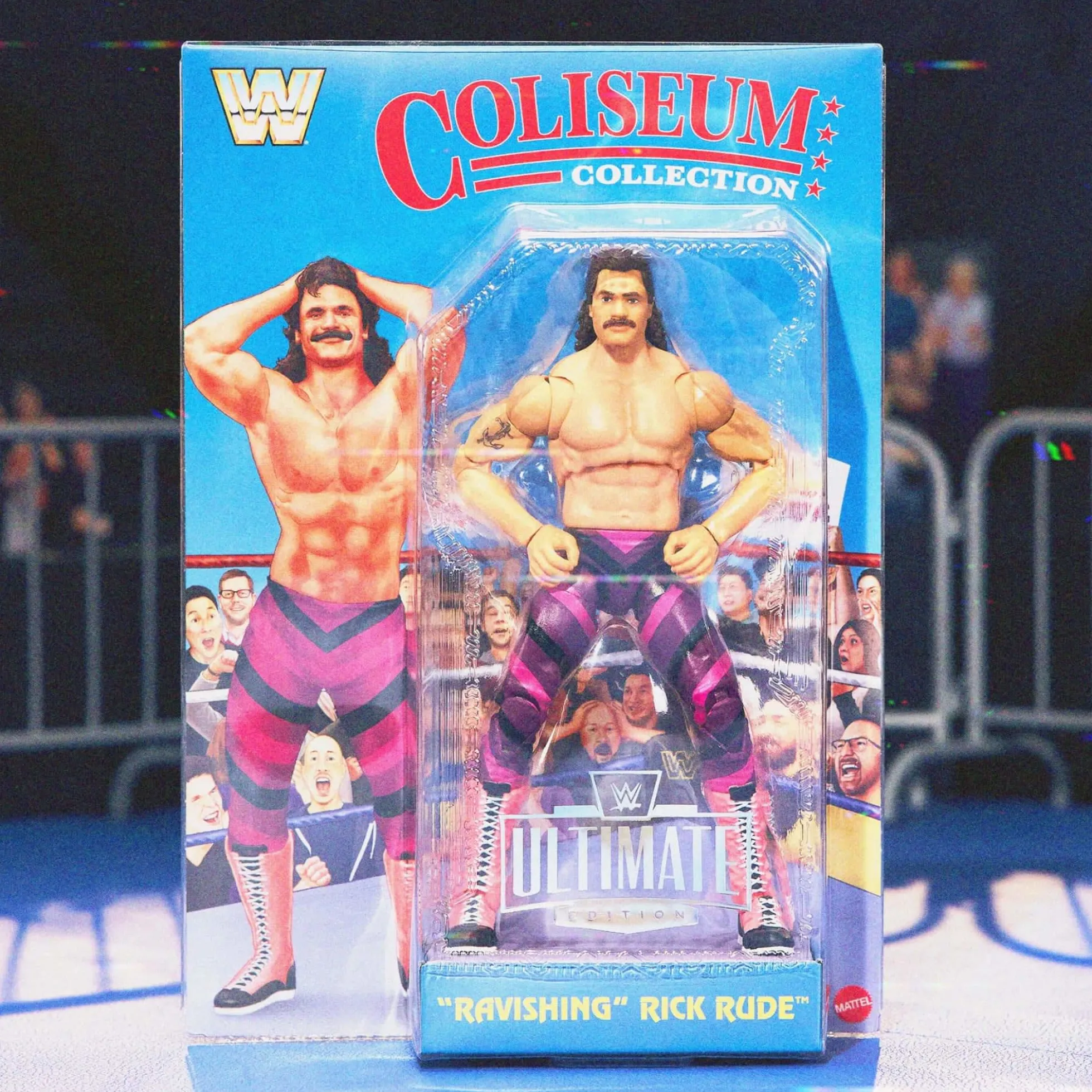 WWE Action Figure Ultimate Edition Coliseum Collection Jake “The Snake” Roberts & “Ravishing” Rick Rude 2-Pack