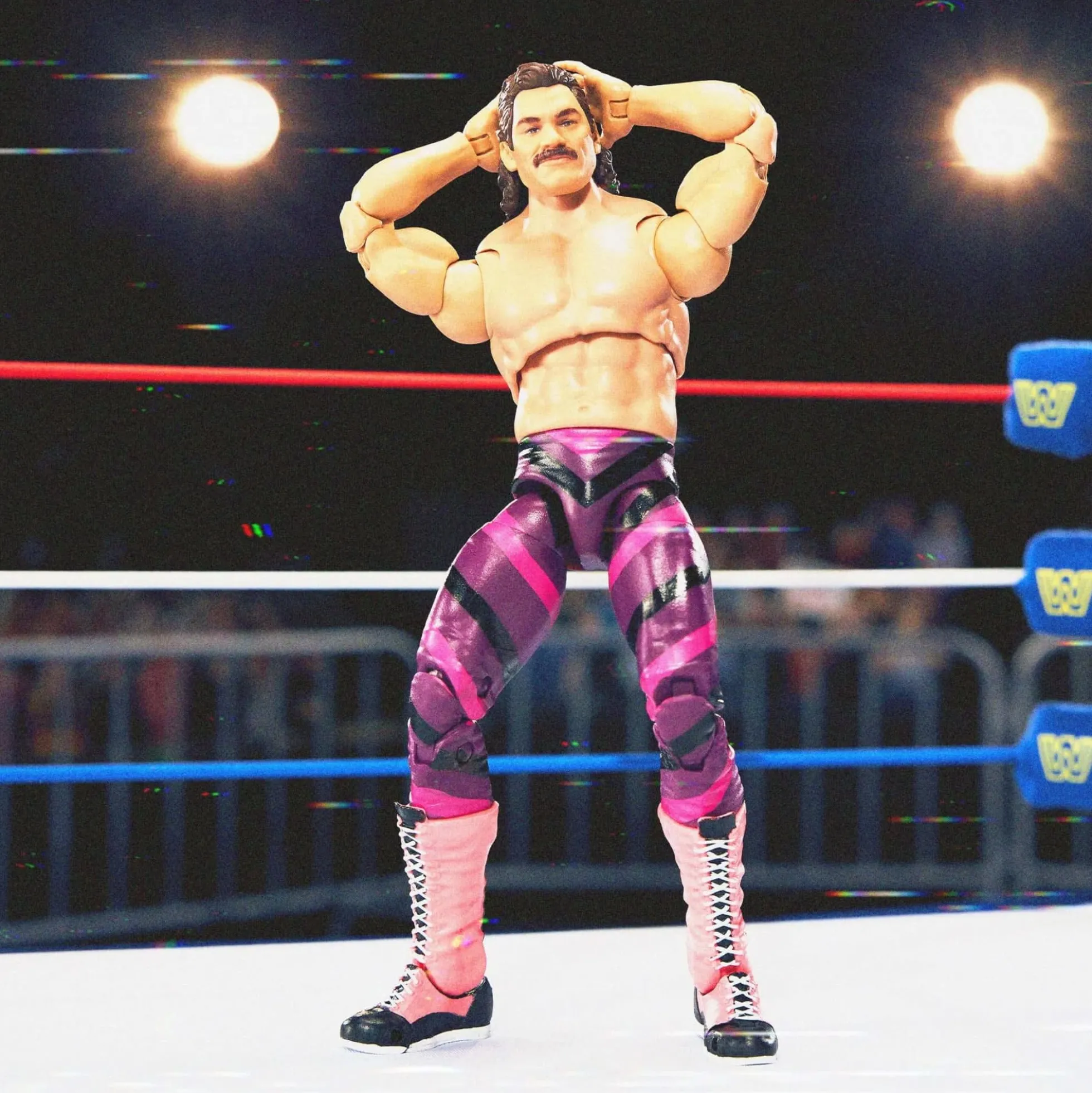 WWE Action Figure Ultimate Edition Coliseum Collection Jake “The Snake” Roberts & “Ravishing” Rick Rude 2-Pack