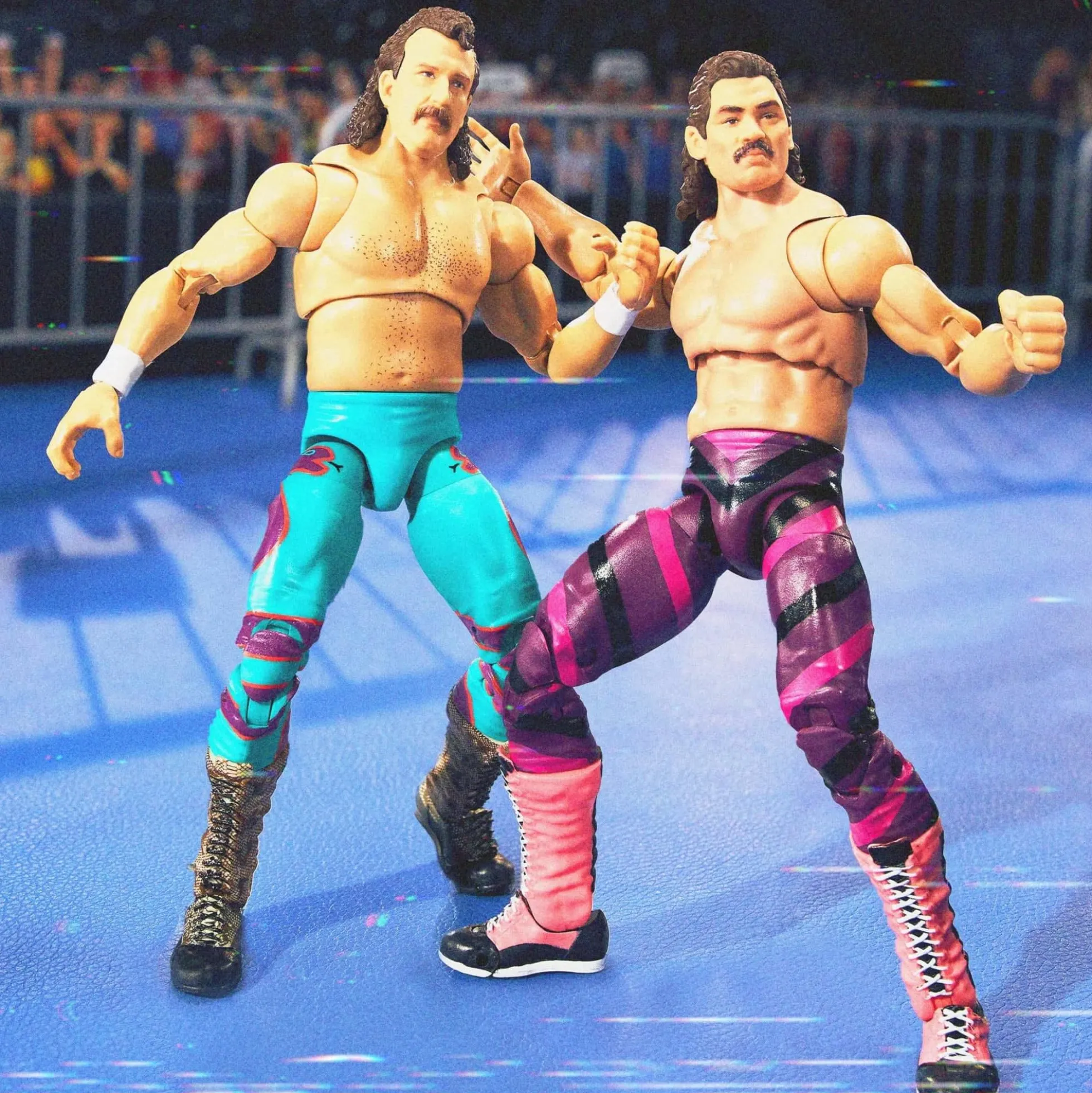 WWE Action Figure Ultimate Edition Coliseum Collection Jake “The Snake” Roberts & “Ravishing” Rick Rude 2-Pack
