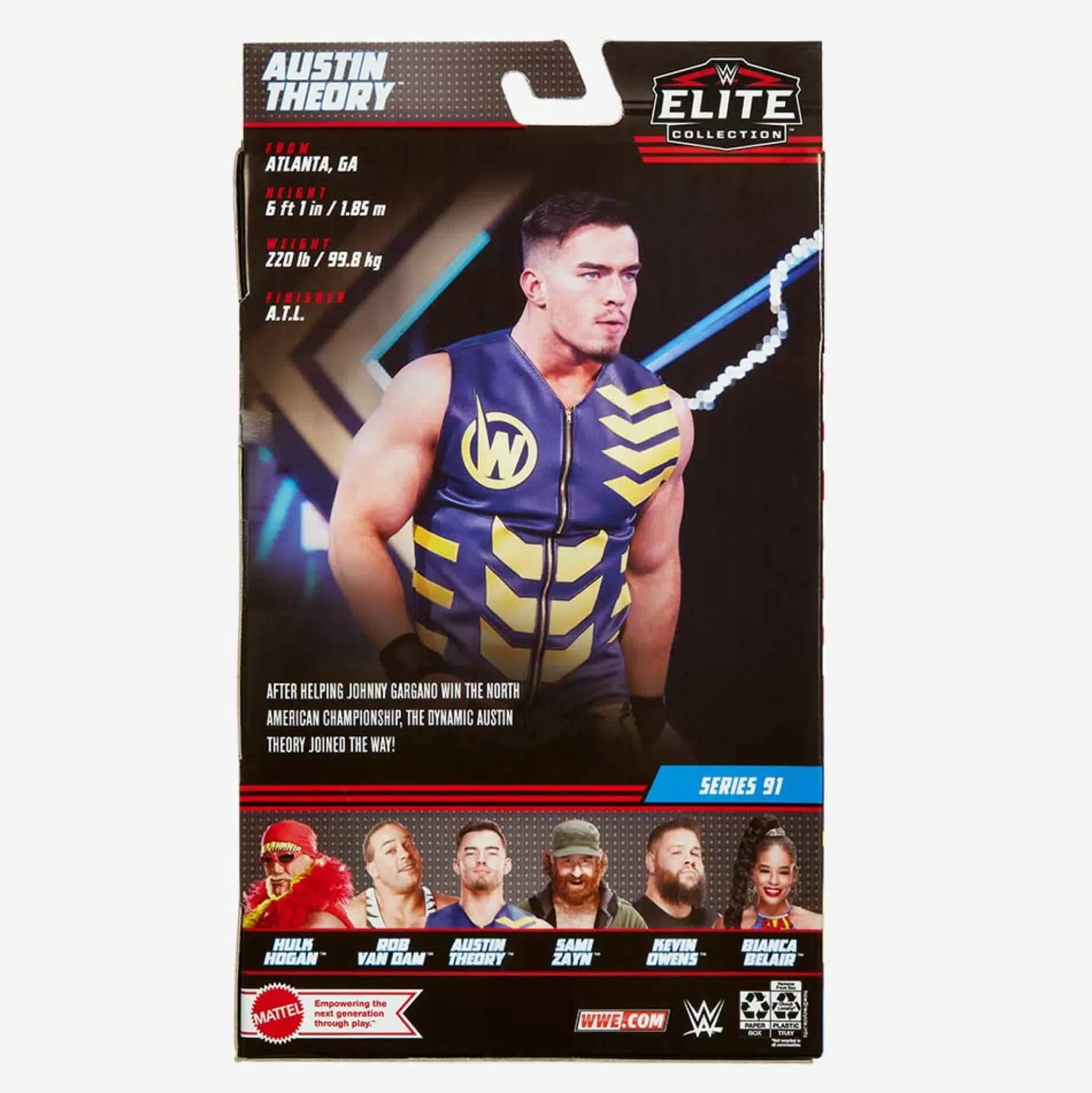 WWE Austin Theory Elite Collection Action Figure
