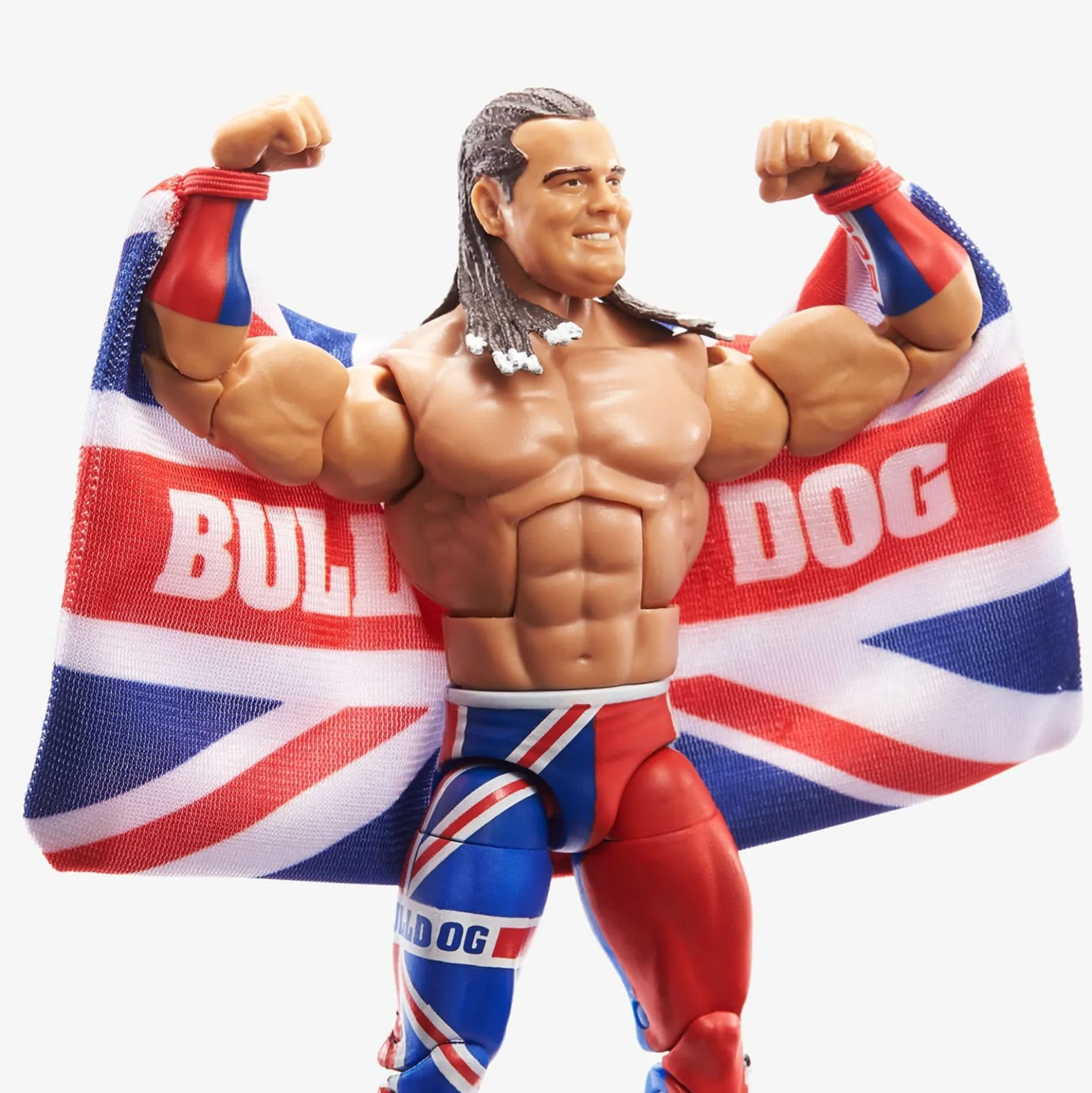 WWE British Bulldog™ Elite Collection Action Figure