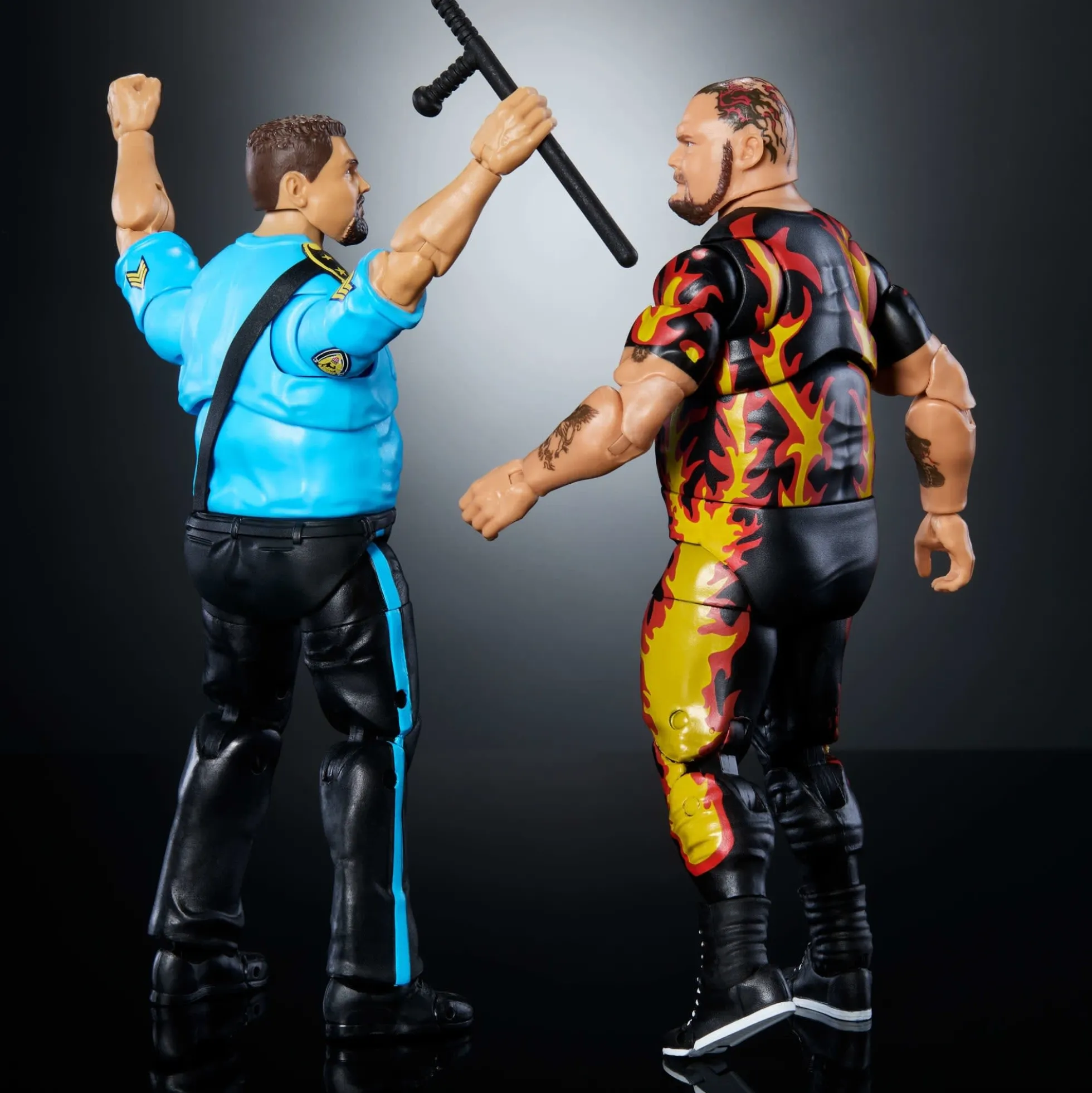 WWE Coliseum Collection Bam Bam Bigelow & Big Boss Man 2-Pack Action Figures