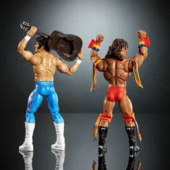 WWE Coliseum Collection Honky Tonk Man & Ultimate Warrior Ultimate Edition Figures