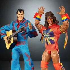 WWE Coliseum Collection Honky Tonk Man & Ultimate Warrior Ultimate Edition Figures