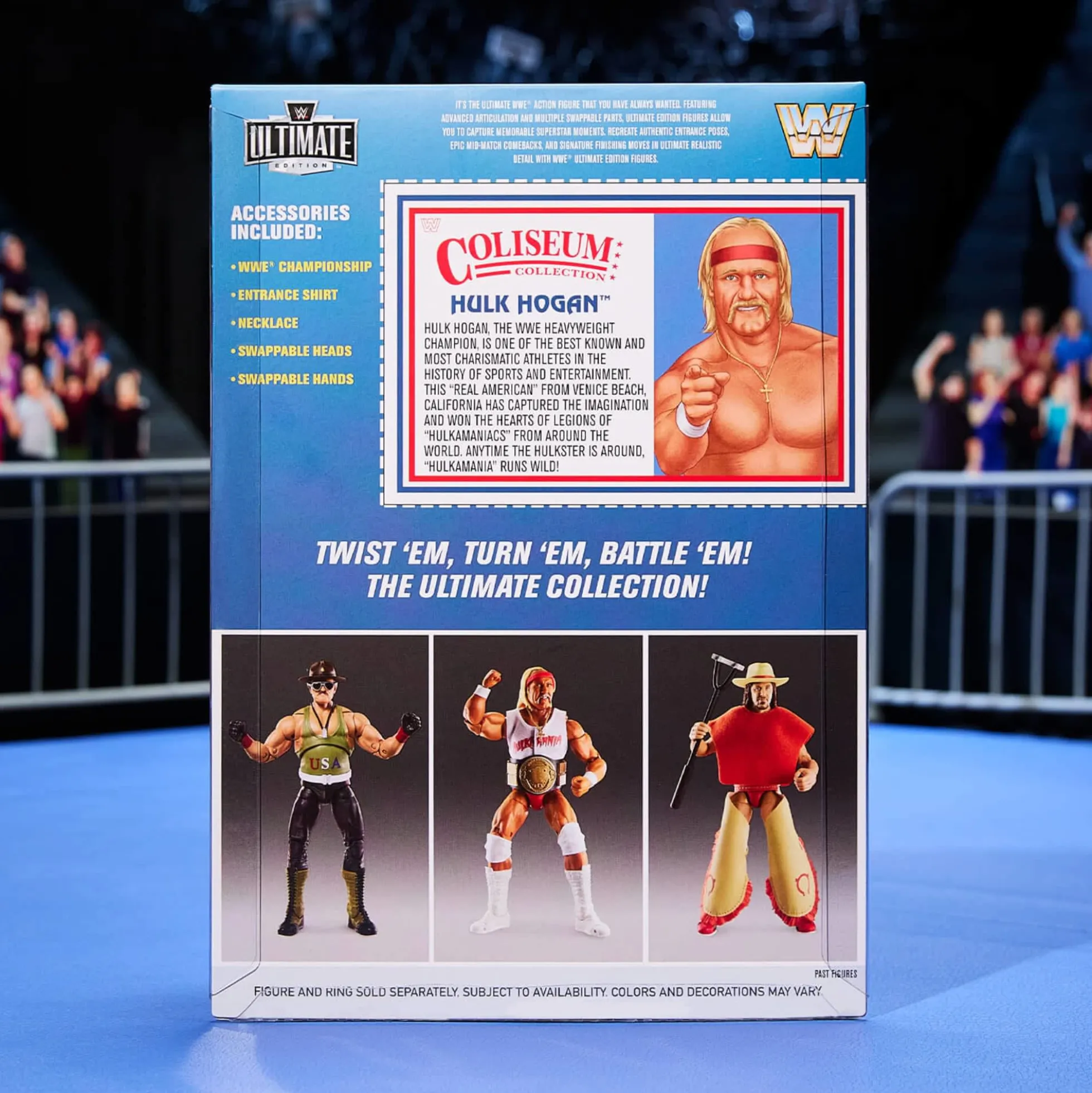 WWE Coliseum Collection Hulk Hogan & Terry Funk Ultimate Edition Figures