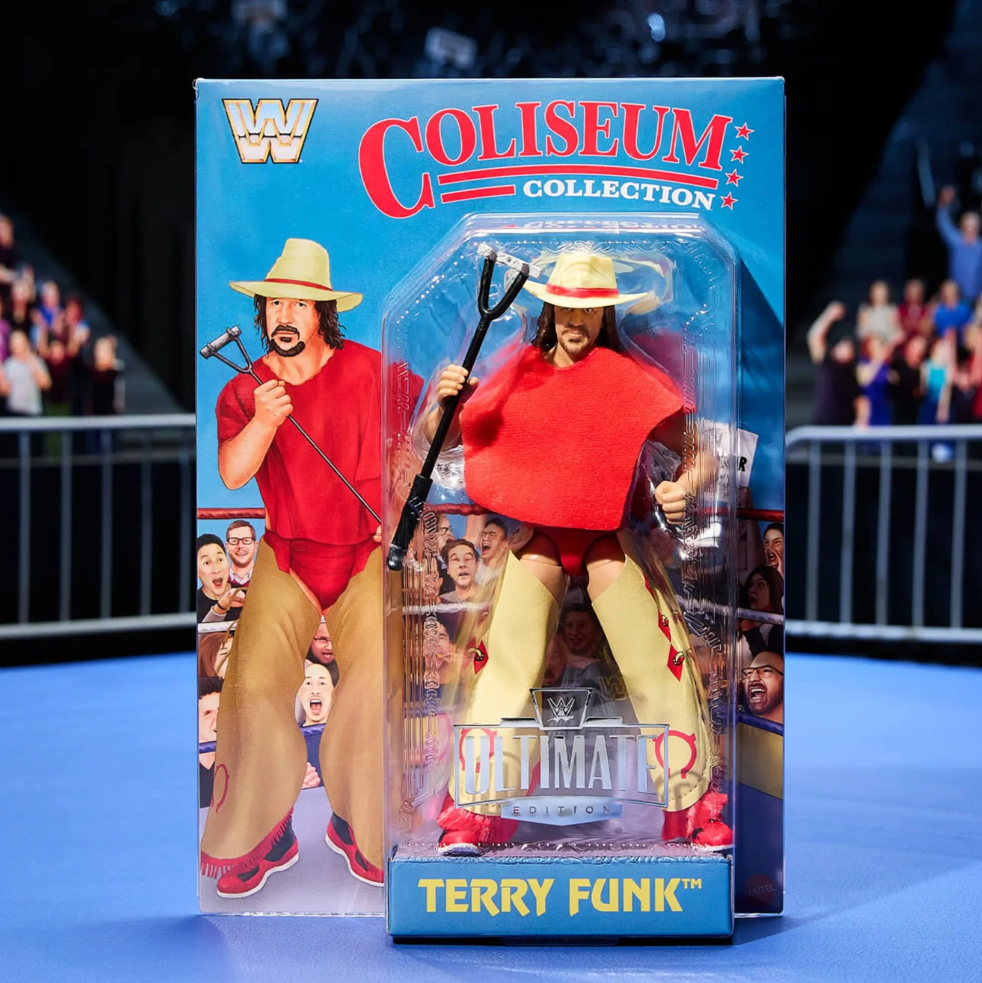 WWE Coliseum Collection Hulk Hogan & Terry Funk Ultimate Edition Figures