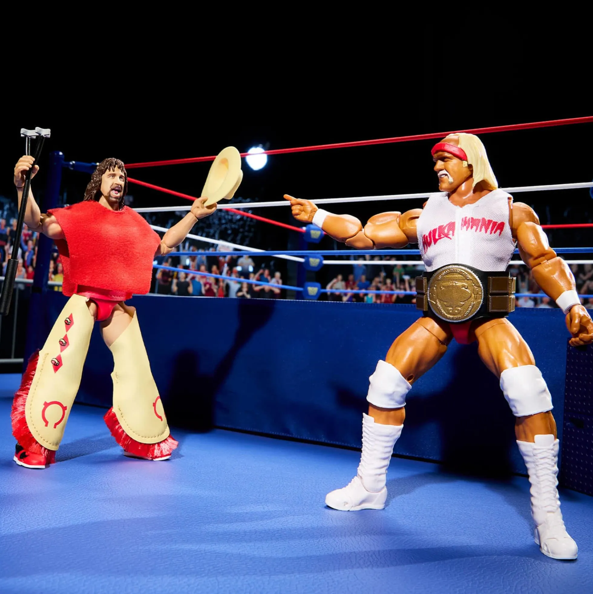 WWE Coliseum Collection Hulk Hogan & Terry Funk Ultimate Edition Figures