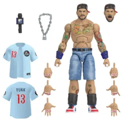 WWE Elite Collection CM Punk “Punk Life” Action Figure