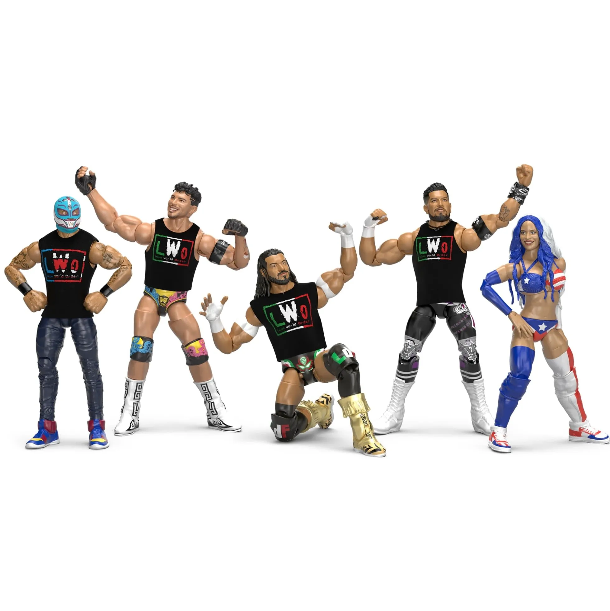 WWE Elite Collection Latino World Order (LWO) 5-Pack