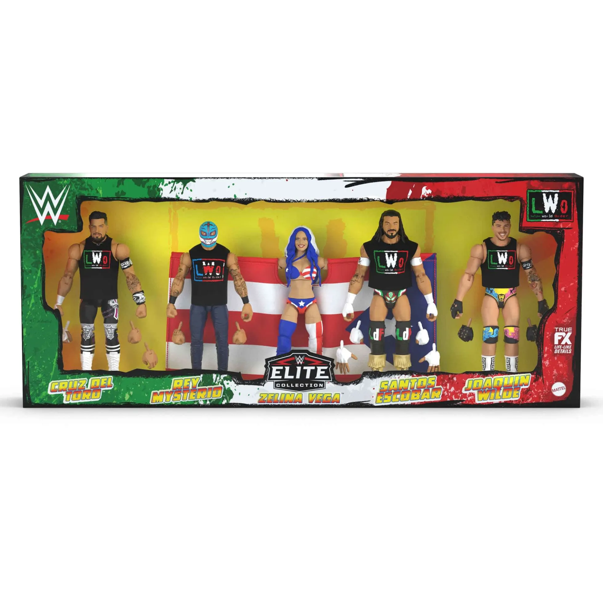 WWE Elite Collection Latino World Order (LWO) 5-Pack