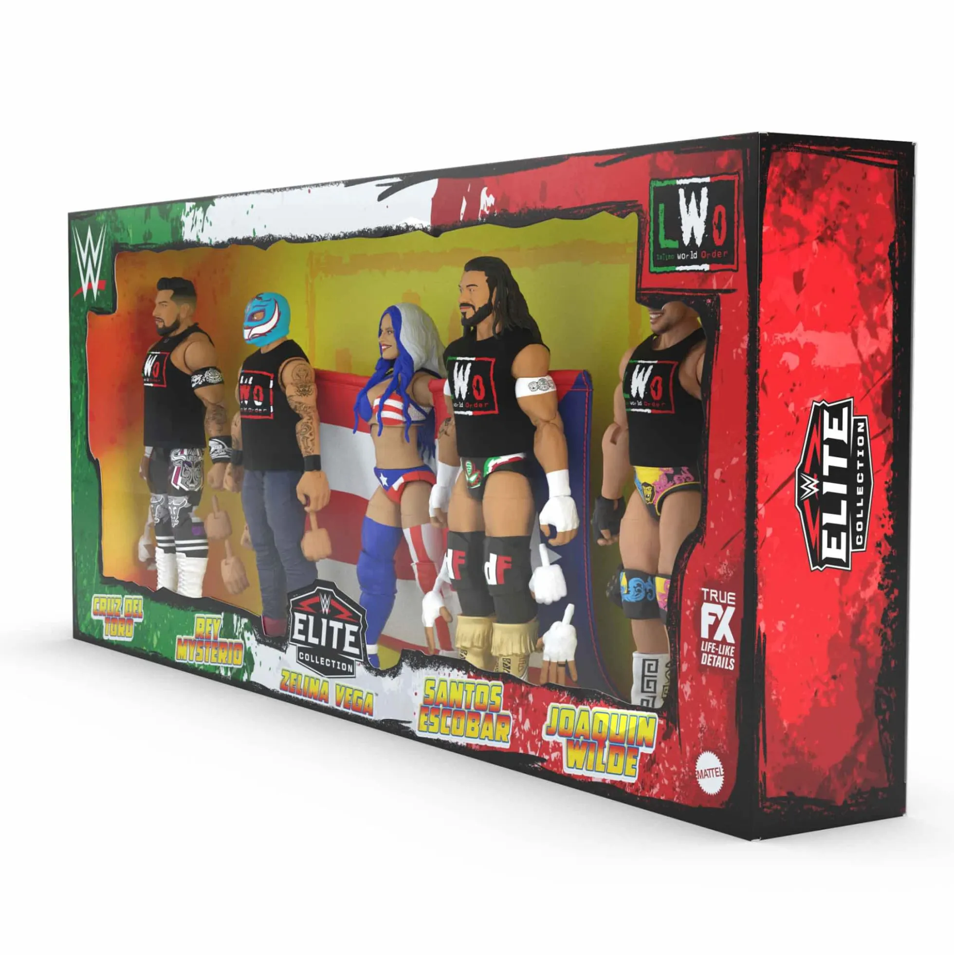 WWE Elite Collection Latino World Order (LWO) 5-Pack