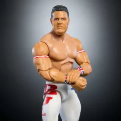 WWE Elite Collection Monday Night War British Bulldog Action Figure & Plus Golga Build-A-Figure Parts