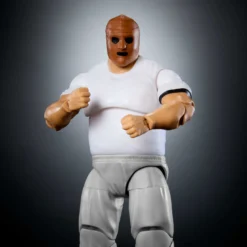 WWE Elite Collection Monday Night War British Bulldog Action Figure & Plus Golga Build-A-Figure Parts