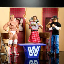 WWE Elite Collection Piper’s Pit Set of 3 Action Figures