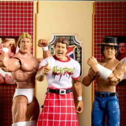 WWE Elite Collection Piper’s Pit Set of 3 Action Figures