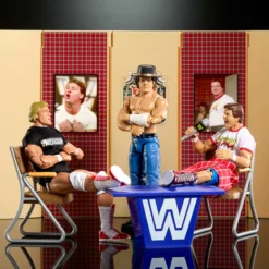 WWE Elite Collection Piper’s Pit Set of 3 Action Figures