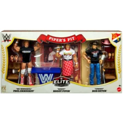 WWE Elite Collection Piper’s Pit Set of 3 Action Figures