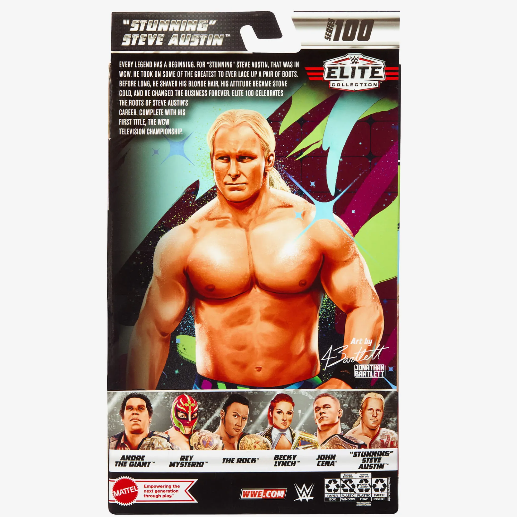 WWE Elite Collection "Stunning" Steve Austin Action Figure