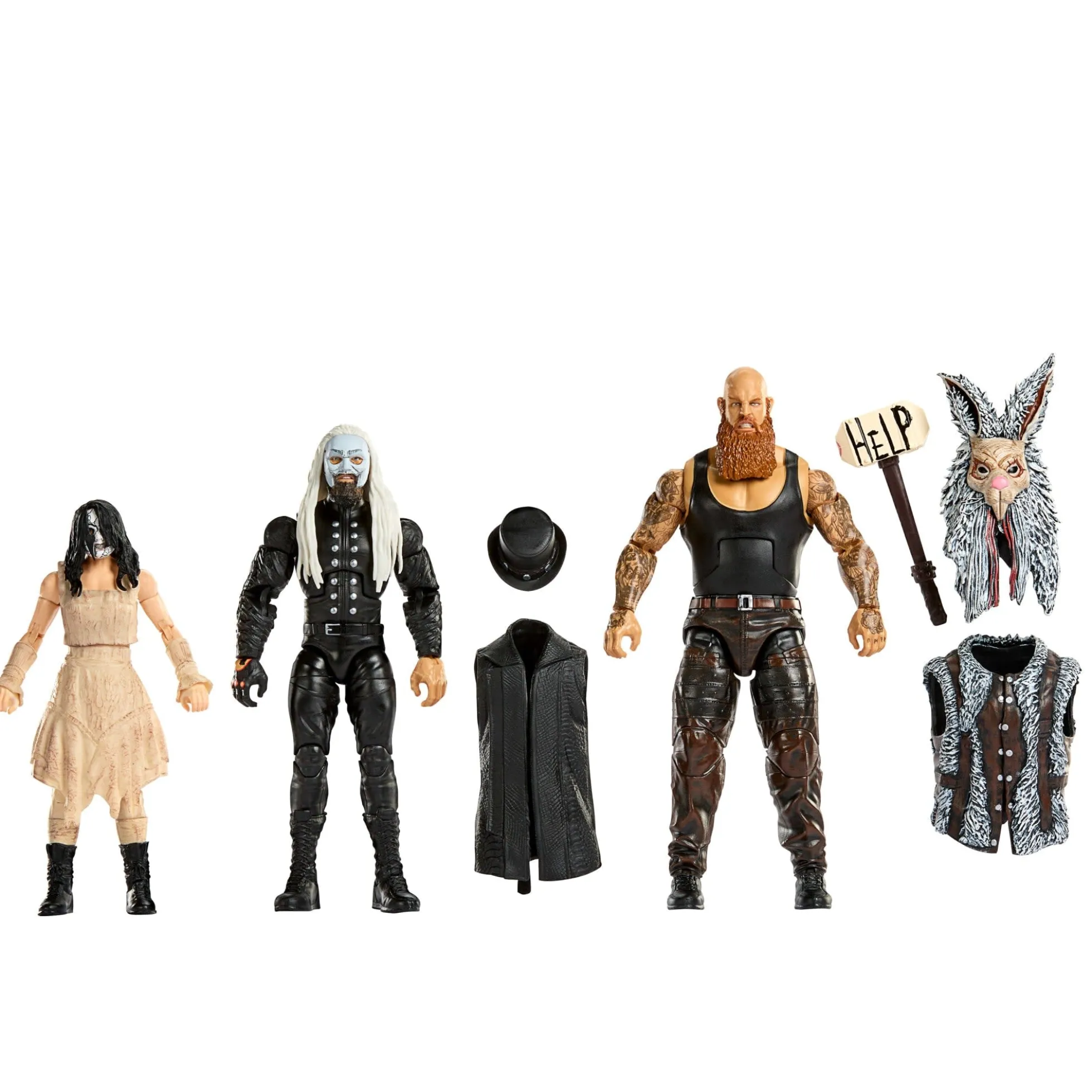 WWE Elite Collection Wyatt Sicks Set of 3 Action Figures