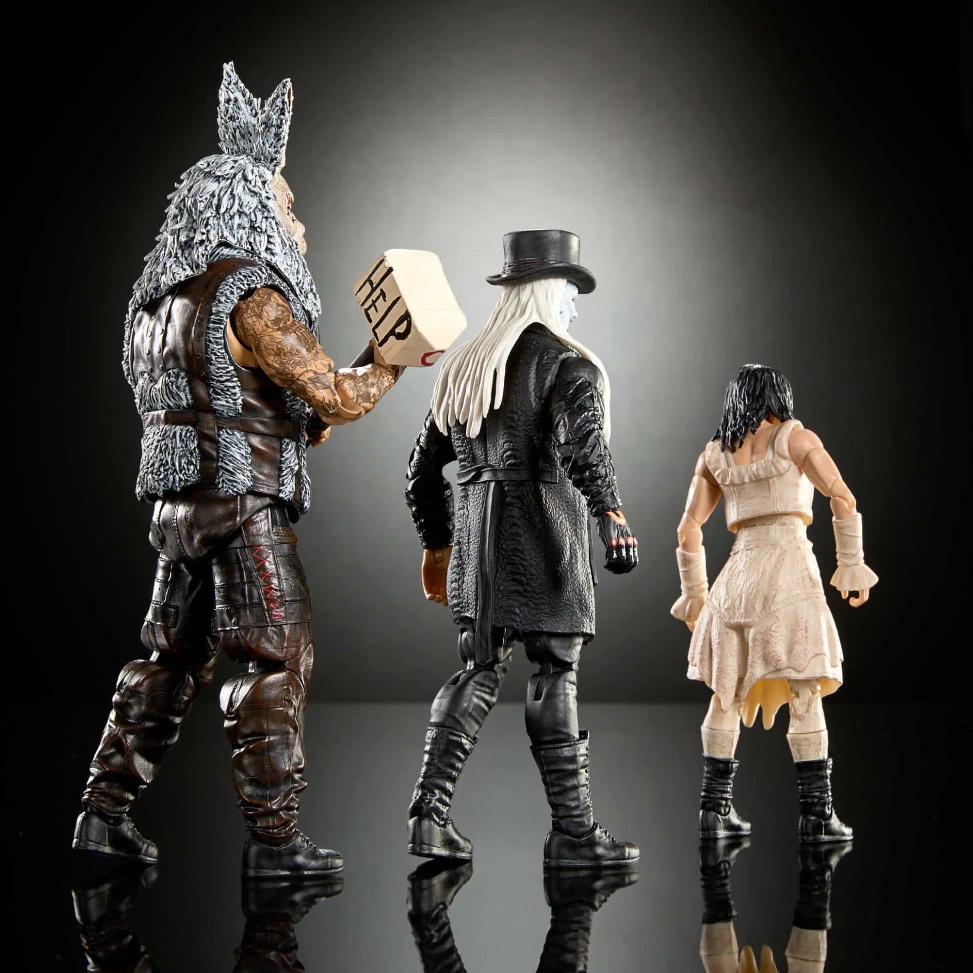 WWE Elite Collection Wyatt Sicks Set of 3 Action Figures