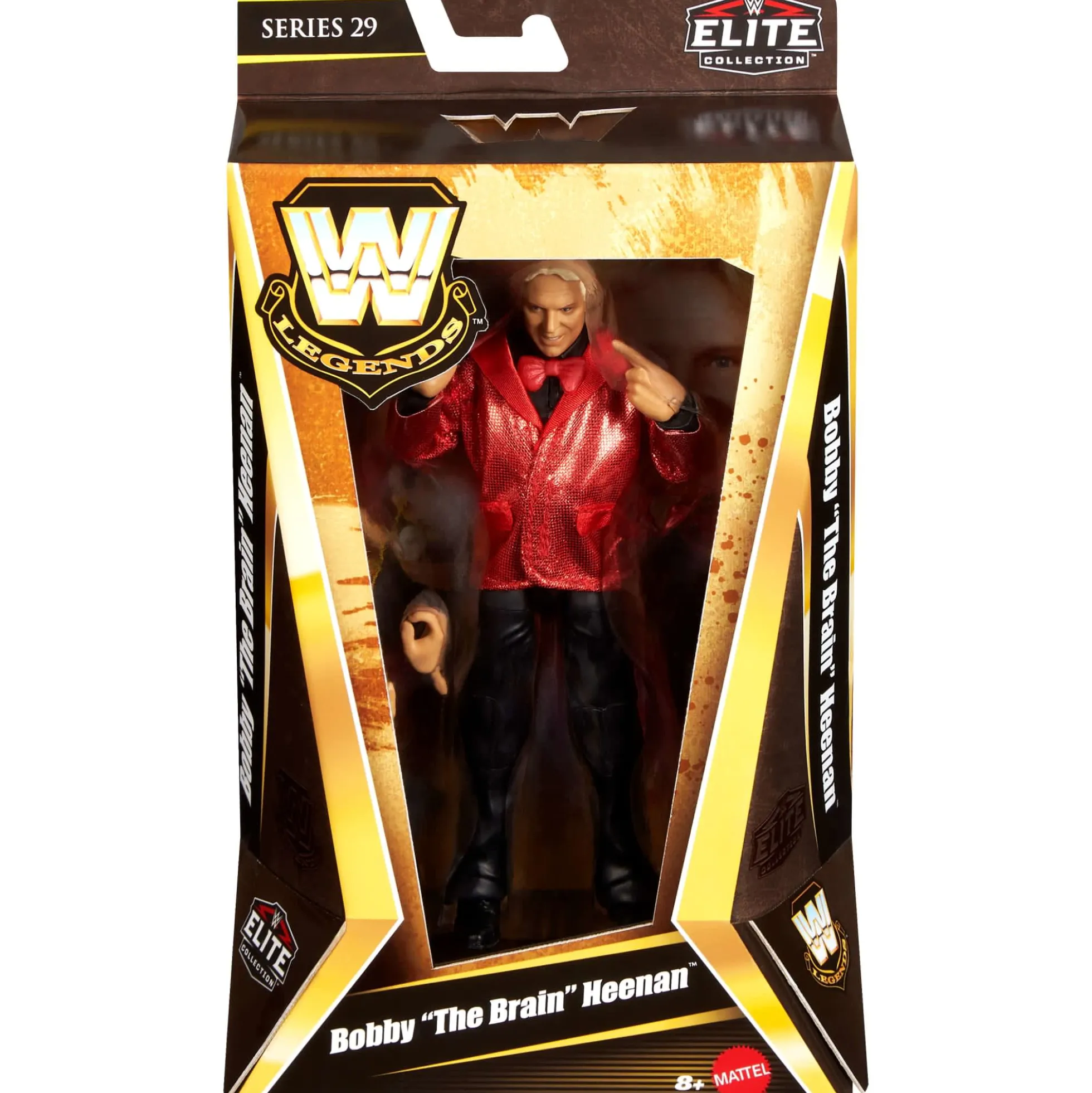 WWE Elite Legends Bobby “The Brain” Heenan Action Figure