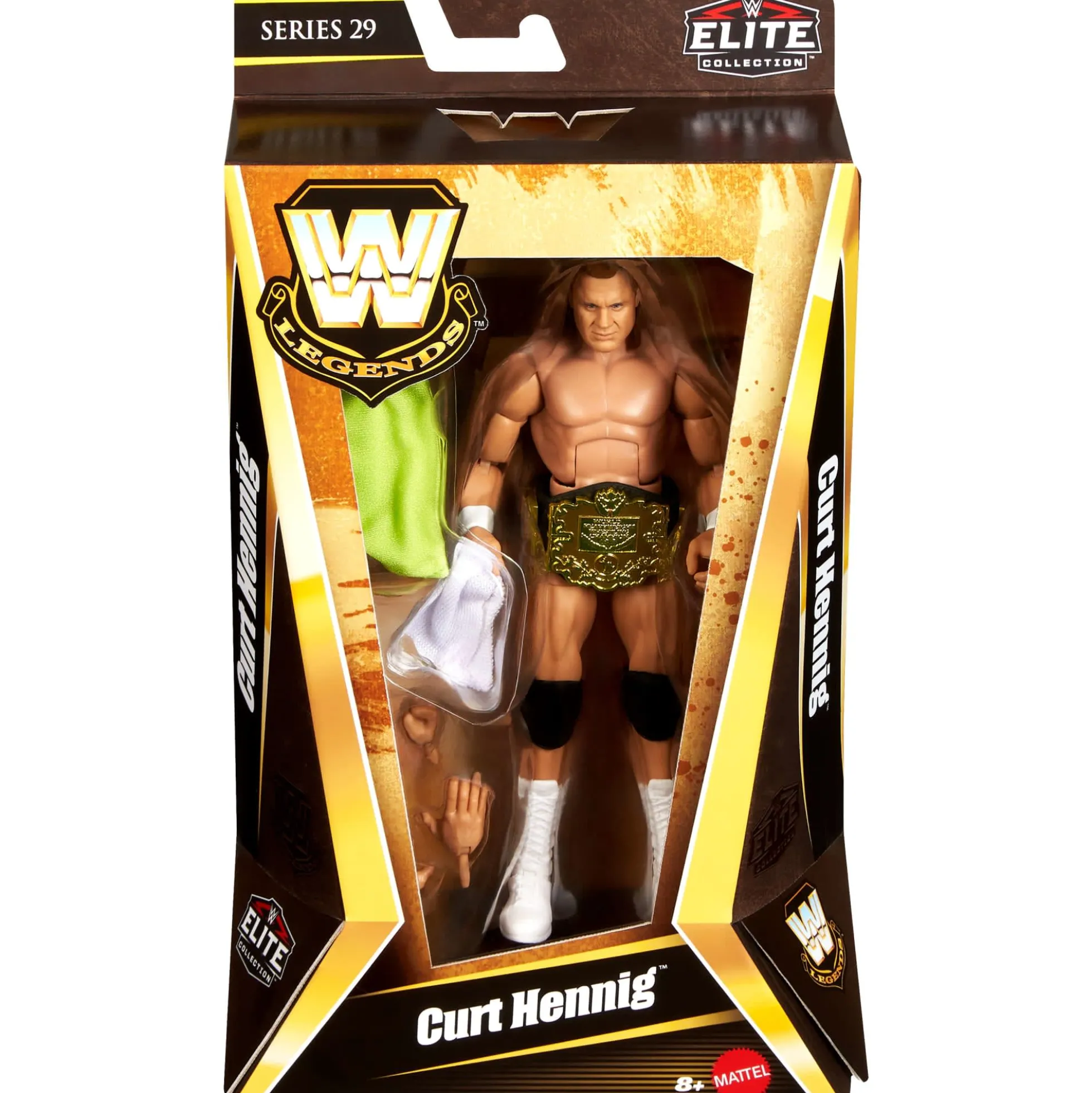 WWE Elite Legends Curt Hennig Action Figure & Accessories
