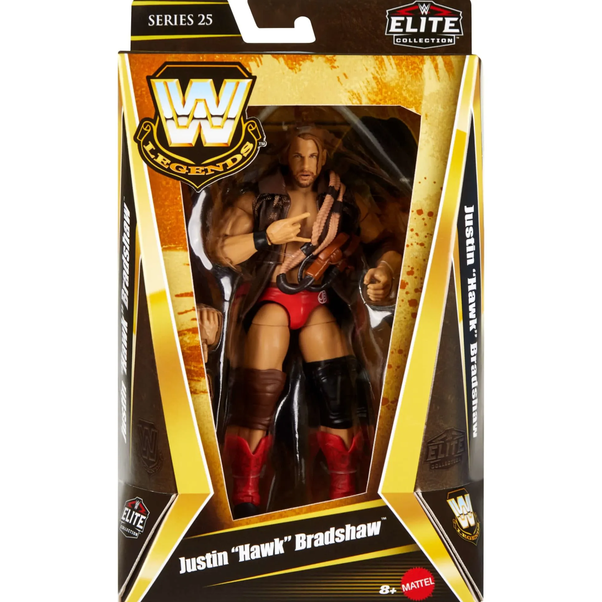 WWE Elite Legends Justin “Hawk” Bradshaw Action Figure