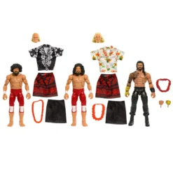 WWE Elite Samoan Dynasty Pack of 3 Action Figures