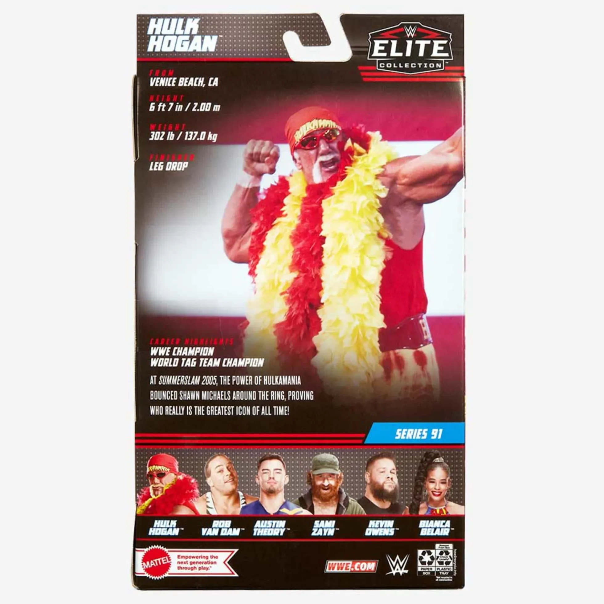 WWE Hulk Hogan Elite Collection Action Figure