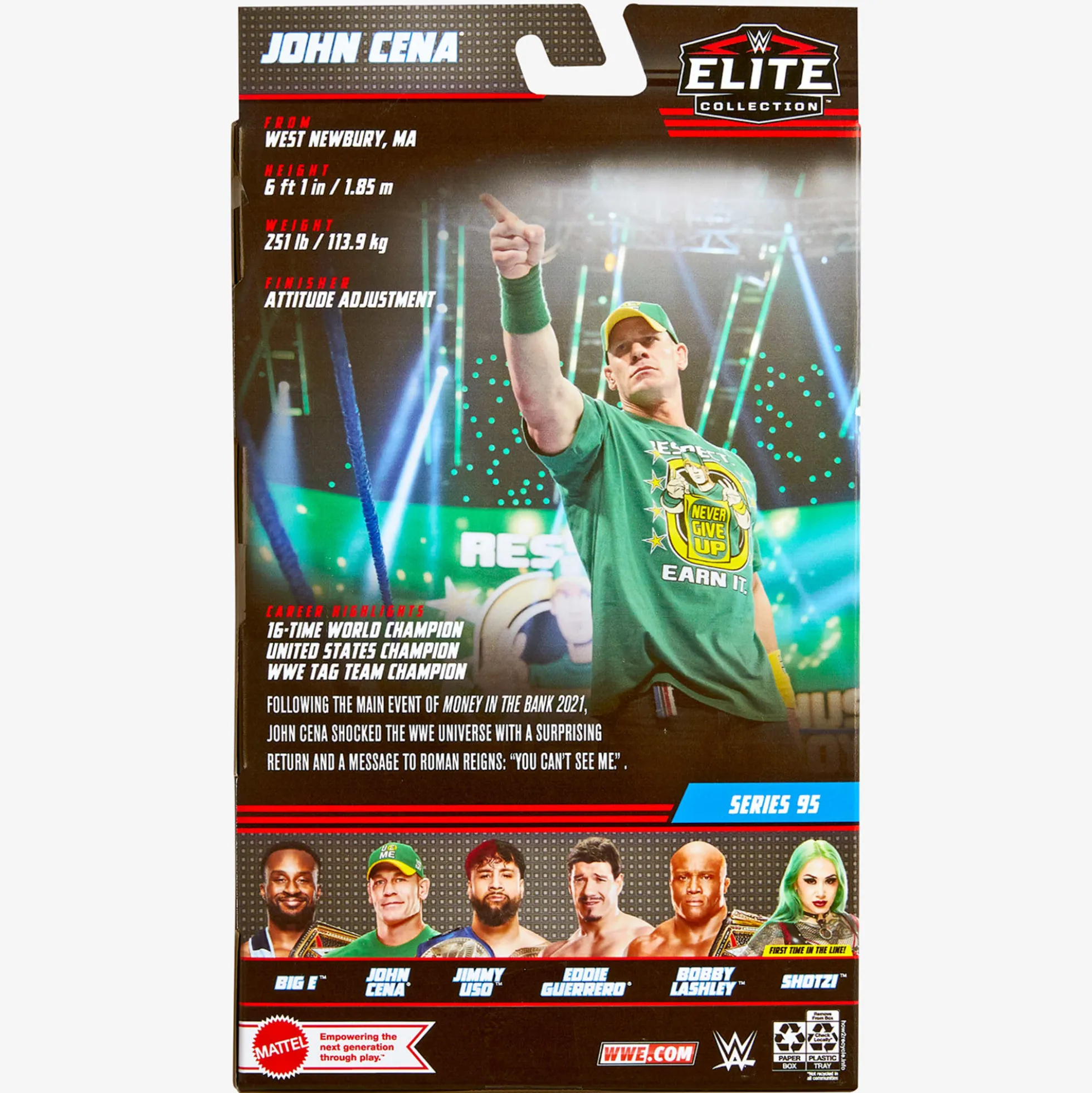 WWE John Cena Elite Collection Action Figure