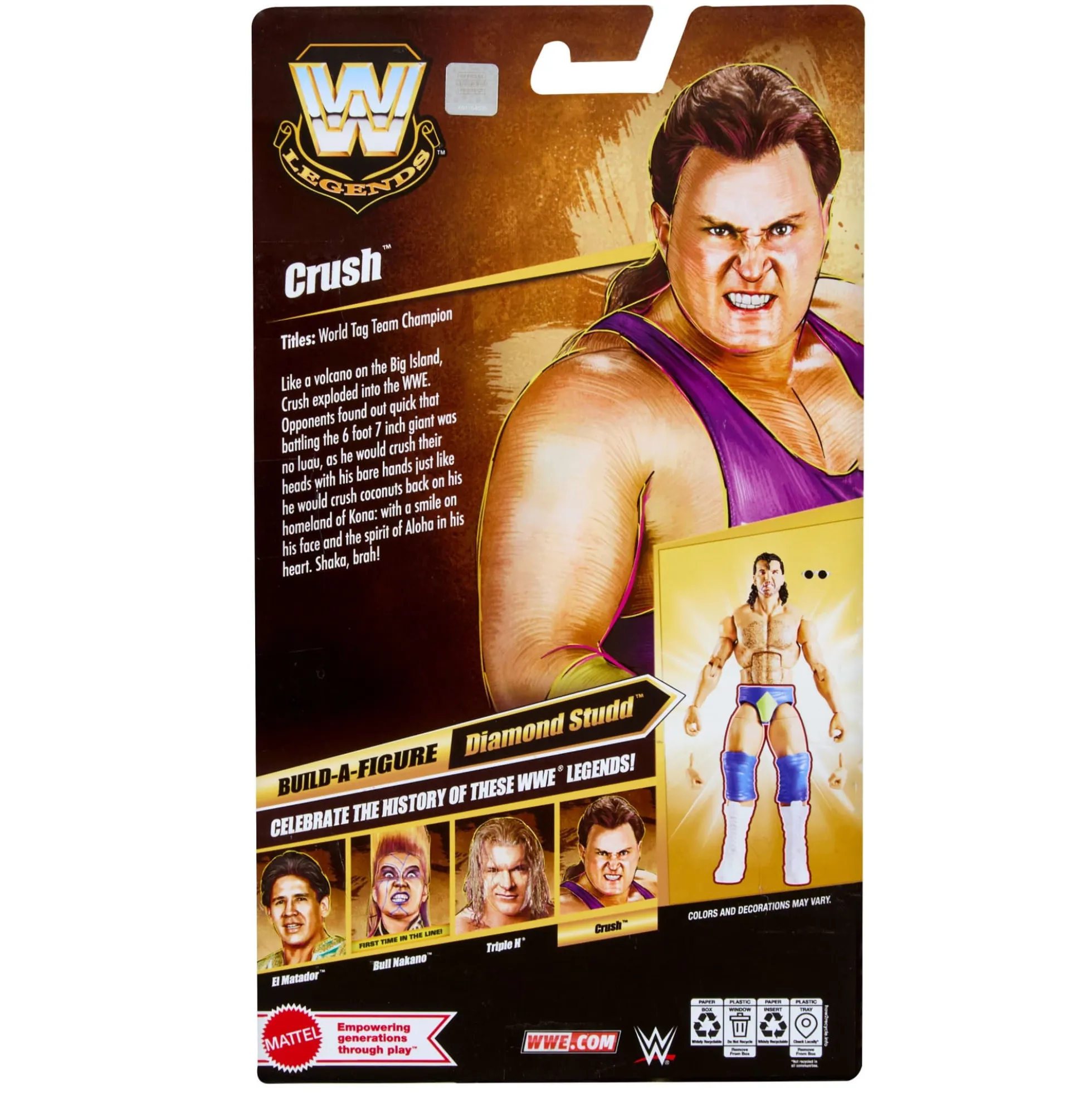 WWE Legends Elite Collection Kona Crush Action Figure