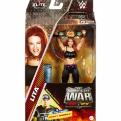 WWE Monday Night War Elite Collection Lita Action Figure & Dusty Rhodes Build-A-Figure Parts