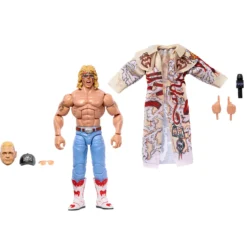 WWE Monday Night War Elite Collection Ultimate Warrior Action Figure & Dusty Rhodes Build-A-Figure Parts