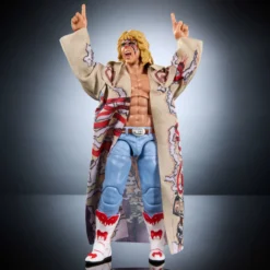 WWE Monday Night War Elite Collection Ultimate Warrior Action Figure & Dusty Rhodes Build-A-Figure Parts