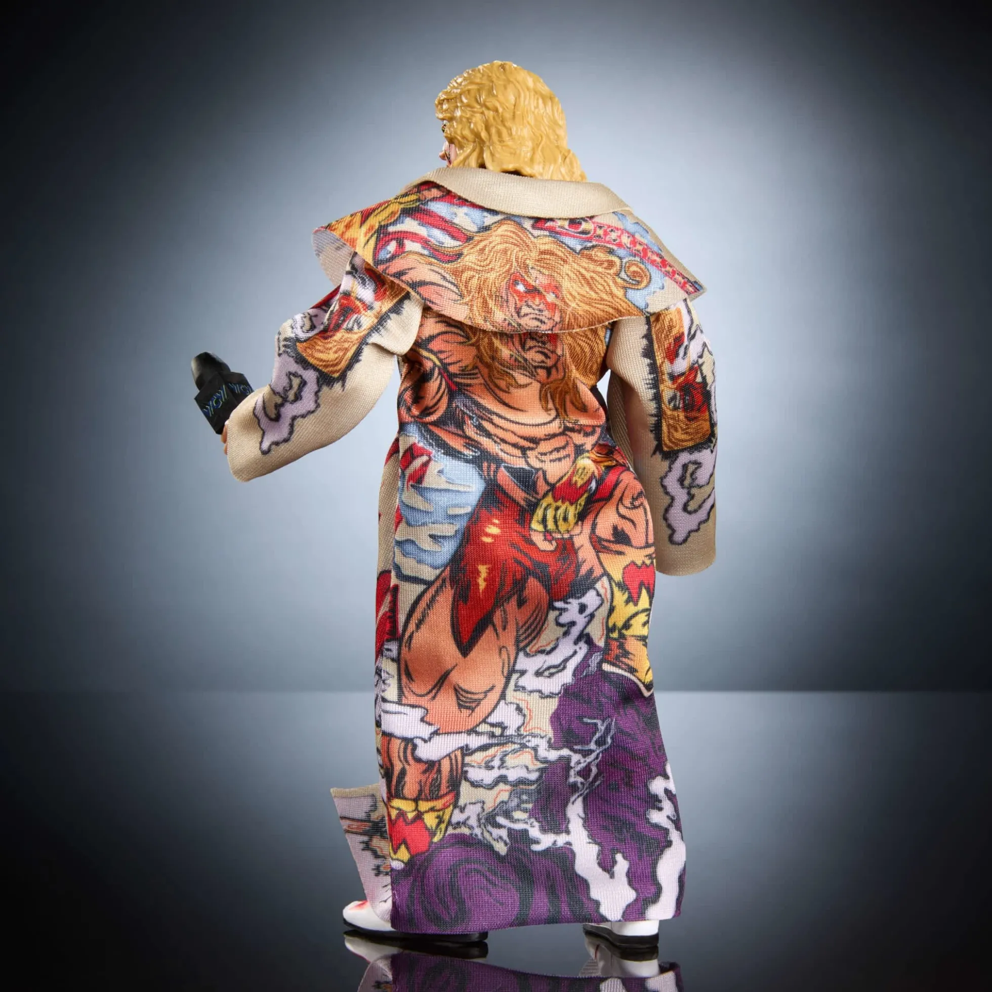 WWE Monday Night War Elite Collection Ultimate Warrior Action Figure & Dusty Rhodes Build-A-Figure Parts