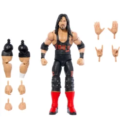 WWE Monday Night War Elite Collection Syxx Action Figure & Dusty Rhodes Build-A-Figure Parts