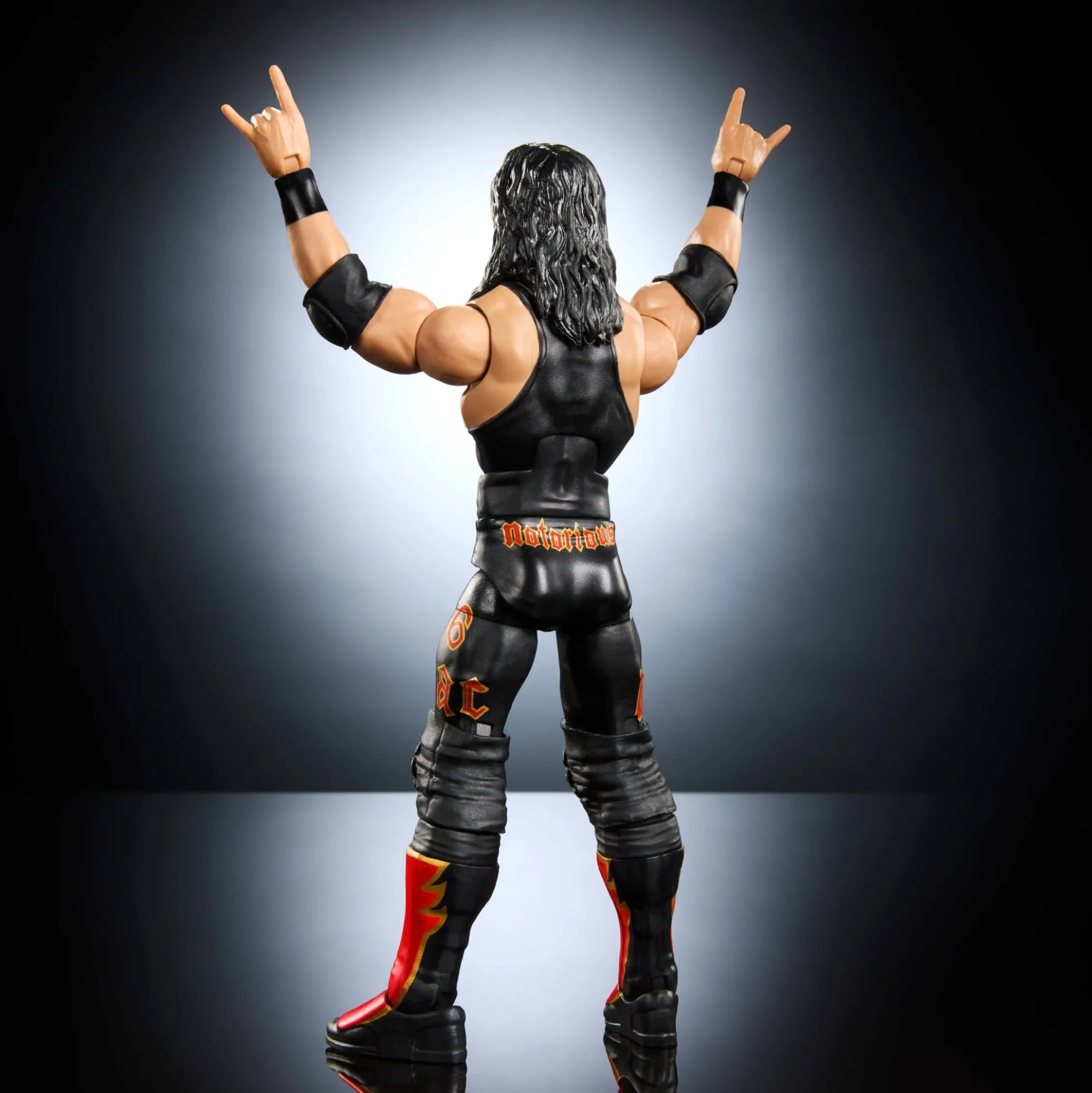 WWE Monday Night War Elite Collection Syxx Action Figure & Dusty Rhodes Build-A-Figure Parts