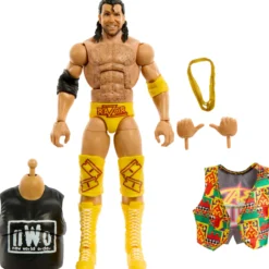 WWE Monday Night War Elite Collection Razor Ramon Action Figure & Dusty Rhodes Build-A-Figure Parts