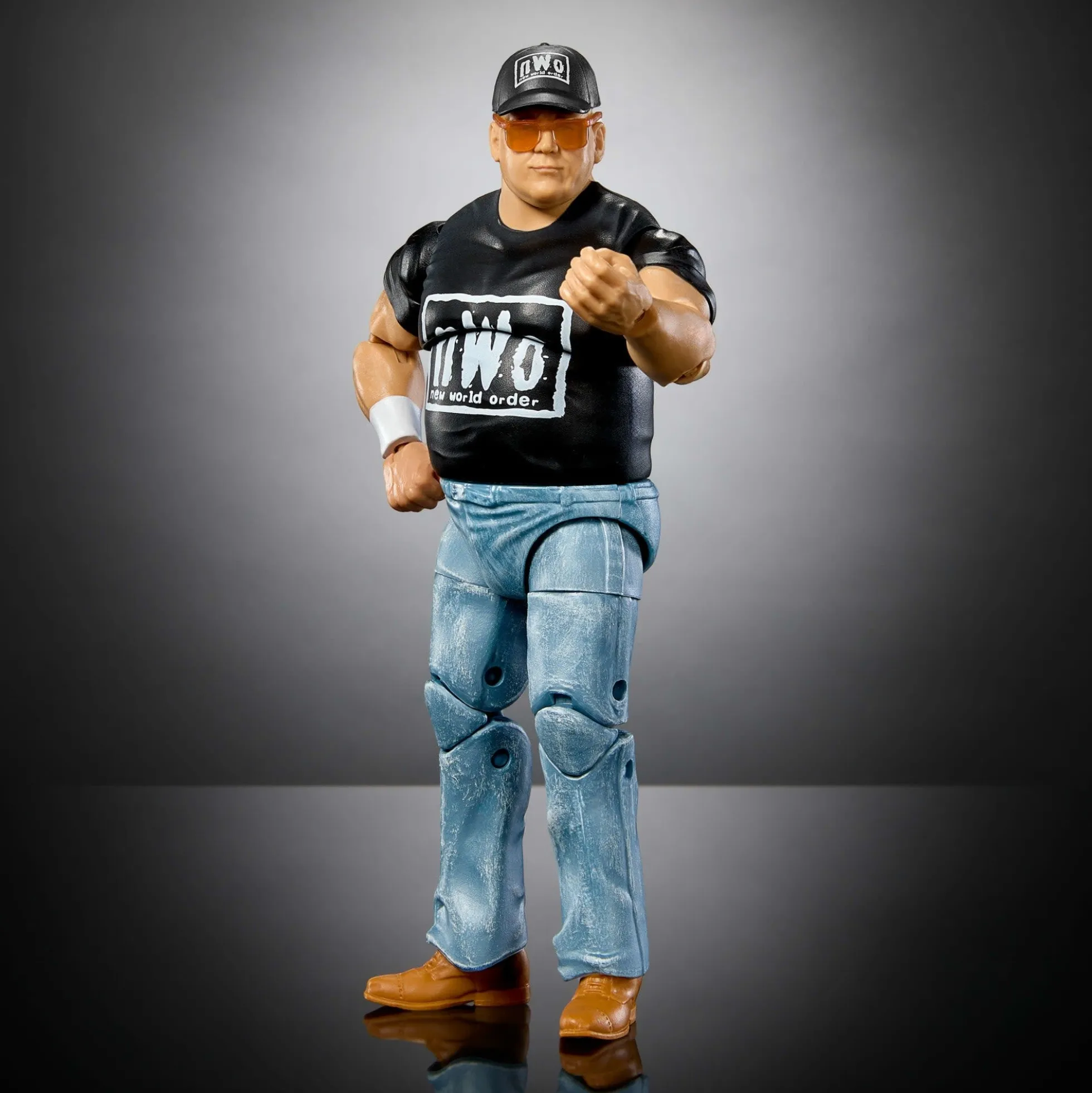 WWE Monday Night War Elite Collection Razor Ramon Action Figure & Dusty Rhodes Build-A-Figure Parts