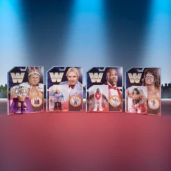 WWE Official Retro 4-Pack Action Figures
