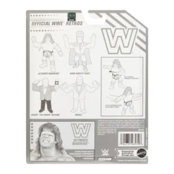WWE Official Retro 4-Pack Action Figures
