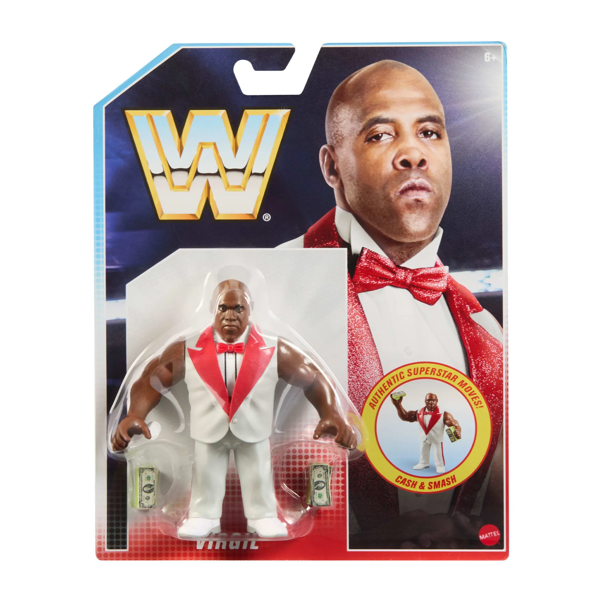WWE Official Retro 4-Pack Action Figures