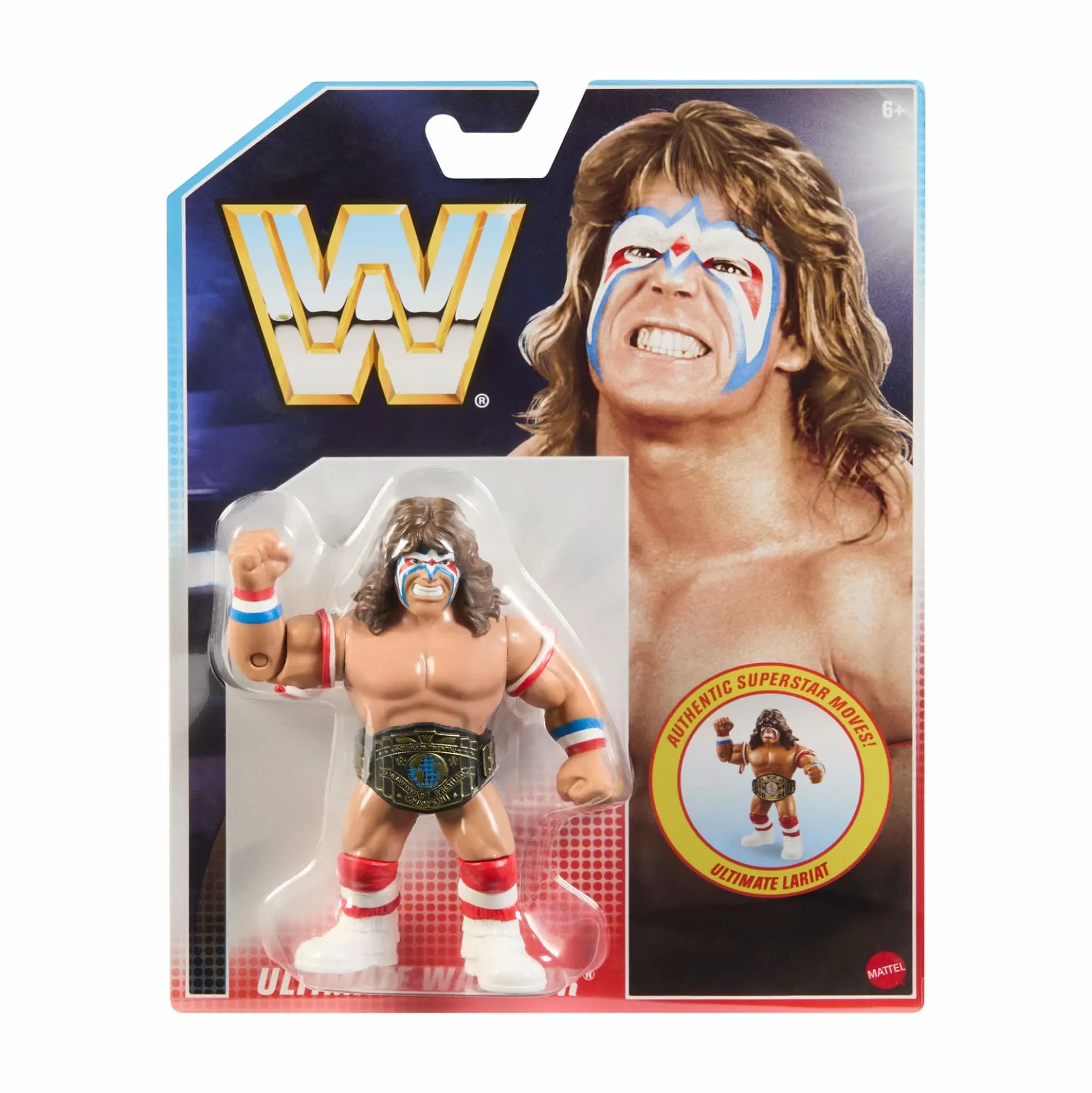WWE Official Retro 4-Pack Action Figures