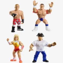 WWE Retro Action Figure 4-Pack Bundle