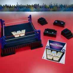 WWE Retro WrestleMania Ring for Retro Action Figures