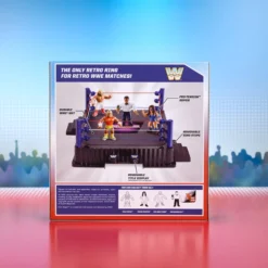 WWE Retro WrestleMania Ring for Retro Action Figures