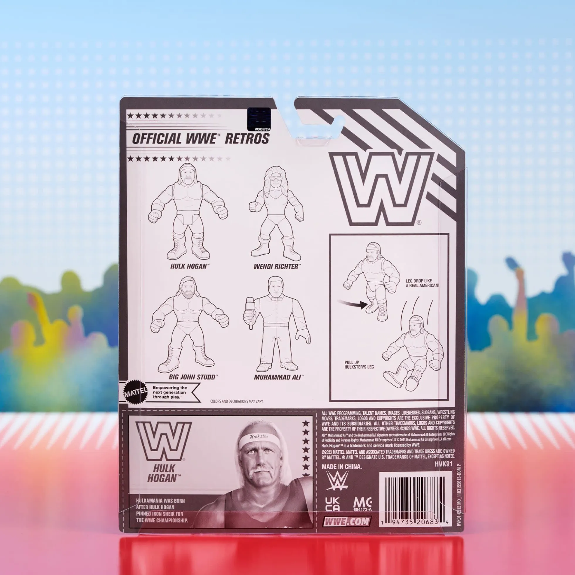 WWE Retros Action Figure 4-Pack Bundle