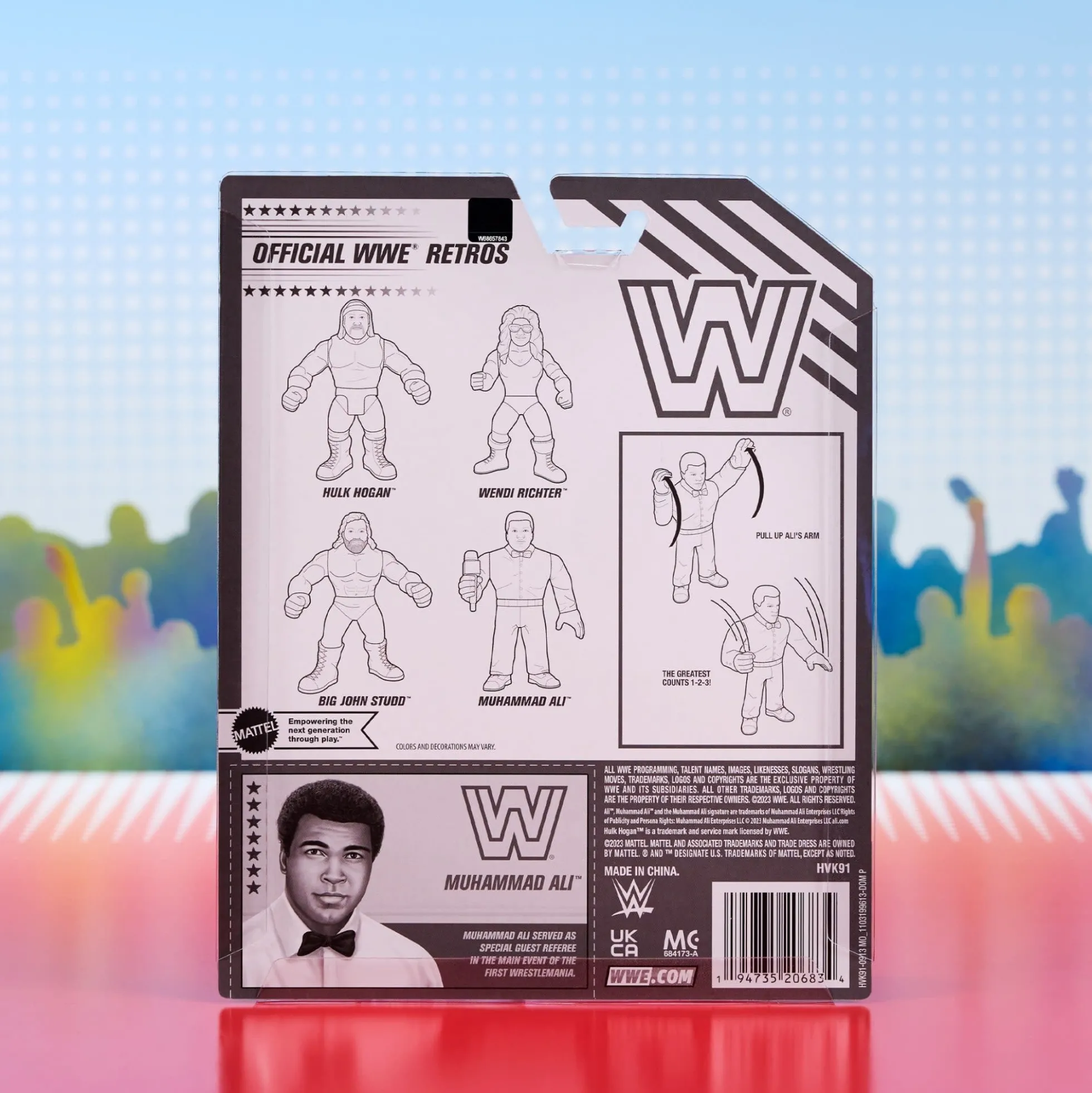 WWE Retros Action Figure 4-Pack Bundle